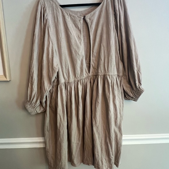 Free People Tan Women's Dress - Picture 3 of 4